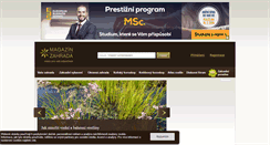 Desktop Screenshot of magazinzahrada.cz